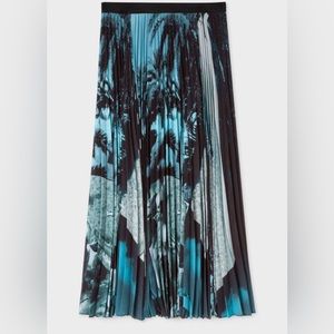 Woman’s Paul smith tropical pleated midi skirt EU 42